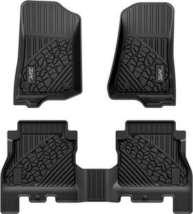 193303 Sahara 3w Floor Mats Compatible For Jeep Wrangler Jl 2018-2024 Unlimited 4-door