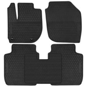 Qz-xf6dpp-201012-1662 San Auto Car Floor Mats Custom Fit For Honda 2015 2016 2017 2018 2019 2020 Full Bl