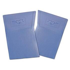 C5zz-6513086-bl Scott Drake Rubber Pony Floor Mat 656513086bl