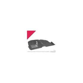 Car65-cp-br Scott Drake 65-68 Fits Ford Coupe Molded Carpet Kit Red