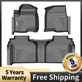 Dfbgjhn285482 Sealight Floor Mats For Chevrolet Silverado 1500 Crew Cab 2019-2024 All Weather