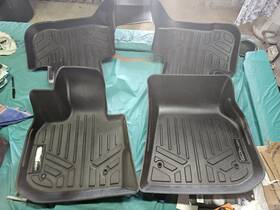Smartliner 840004626697 2 Row Floor Mats Cargo For 18-24 Bmw X3 Fits Without Spare Tire