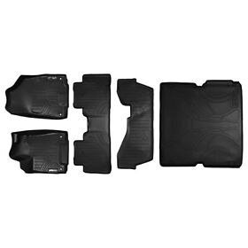 Sa0158-b0158-c0158-d0158 Smartliner Floor Mats Cargo Liner For 2014-20 Acura Mdx With 2nd Row Bench Seat