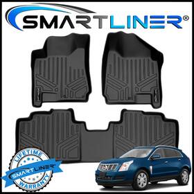 Sa0087 Smartliner Sa0087/b0087 Smart Trim Front/rear Floor Mat Liners Set Fit 2010-2016 Cadillac Srx