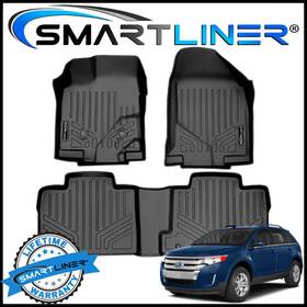 Sa0118 Smartliner Sa0118/b0035 Custom Fit Floor Mats Liners Set Fits 2011-2014 Ford Edge/lincoln Mkx
