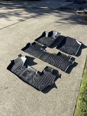Sa0200 Smartliner Sa0200/b0200/c0219 2016-2022 Honda Pilot - Custom Fit All-weather Floor Liner Set 3 Row