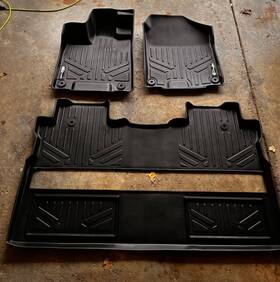 Sa0240 Smartliner Sa0240/b0240 Floor Mats For Second Generation 2017 - Present Honda Ridgeline
