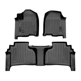 Sa0400 Smartliner Sa0400/b0649 Floor Liners 2 Row Compatible With 2019-2025 Chevrolet Silverado 1500