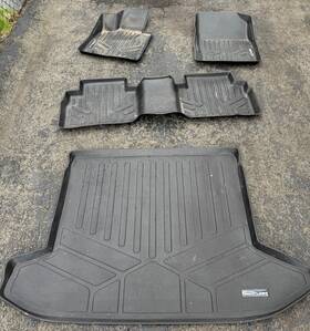 Sa0555 Smartliner Sa0555/b0555 All Weather Black Floor Mats Liner Set - 2022-2025 Hyundai Tucson