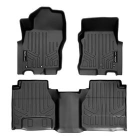 Sa0571 Smartliner Sa0571/b0596 All Weather Protection 2 Row Floor Liners Black For 2022-2024 Chev