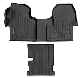 Sa0613 Smartliner Sa0613/f0613 Front Floor Liners Black For Mercedes Sprinter 2019-2024