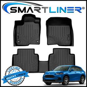 Sa0621 Smartliner Sa0621/b0621 Custom Fit 2 Row Floor Mats Liners Set 2023-2025 Honda Hr-v Black
