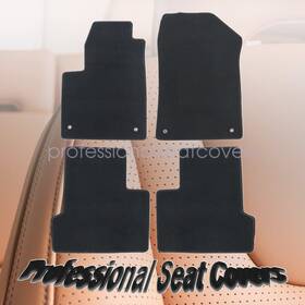 Soillar 198073032704 For 2014 2015 2016 2017 2018 Jeep Cherokee Velour Floor Mats Carpet Black 4pcs