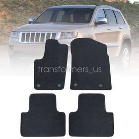 82215201ac Soillar For 2011 2012 2013-2020 Jeep Grand Cherokee Front And Rear Floor Mats Carpet Black