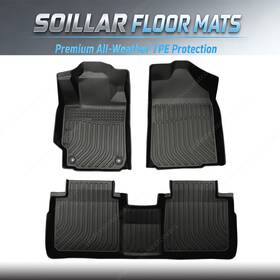 P2.tpejd451.h Soillar P2.tpejd01.h 3d Tpe All Weather Floor Mats Liner For 2007 2008 2009 2010 2011 Toyota Camry