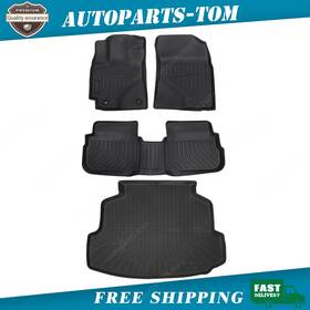 Soillar P2.tpejd06.h P2.tpejd657.h For 2009 2010 2011 2012 Toyota Corolla Sedan Tpe Floor Mats Trunk Cargo Liners
