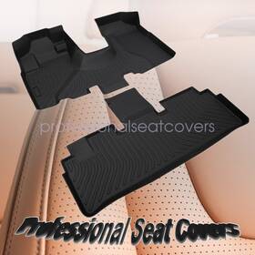 P2.tpejd107.h Soillar For 2002 2003 2004 2005 2006 Honda Cr-v Tpe Waterproof Floor Mats Liner Set 2pcs