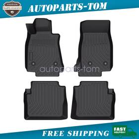P2.tpejd134.h Soillar Tpe Floor Mats Fits Cadillac Ct5 2020-2024 All Weather Liners Waterproof 2 Rows