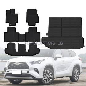 P2.tpejd409.h Soillar P2.tpejd14.h Tpe 1st And 2nd 3rd Floor Mats Trunk Liners Fits 2020-2025 Toyota Highlander P2.tpejd409.h Soillar P2.tpejd14.h Tpe 1st And 2nd 3rd Floor Mats Trunk Liners Fits 2020-2025 Toyota Highlander