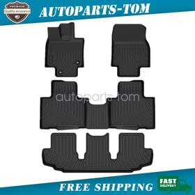 P2.tpejd14.h Soillar Tpe Floor Mats Liners For 2020-2025 Toyota Highlander All-weather 3d Model 4pcs
