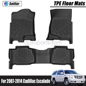 P2.tpejd163.h Soillar 3d For 2007 2008 2009 2010 Cadillac Escalade Tpe All-weather Floor Mats Liners