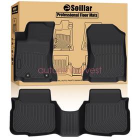 P2.tpejd171.h Soillar Tpe Front And Rear Floor Mats Liners Set Of 3 For 2020-2024 Subaru Legacy Outback