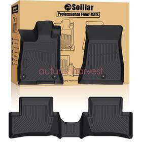 P2.tpejd197.h Soillar Floor Mats Liner For 2021-2025 Acura Tlx Fwd And Awd Front-rear All Weather Tpe