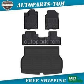 P2.tpejd198.h Soillar For 2013-2018 Acura Rdx 8-way Power Seats Tpe Floor Mats Liners And Trunk Cargo