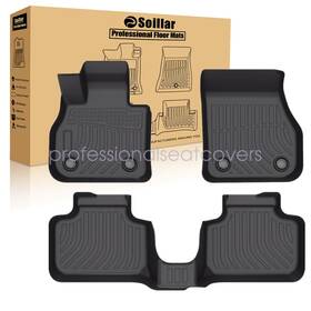 P2.tpejd226.h Soillar For 2017-2024 Mini Countryman F60 Tpe Floor Mats Liners 3pcs 3d Front And Rear New