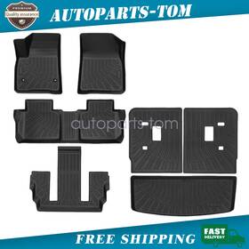 P2.tpejd599.h Soillar P2.tpejd249.h Tpe Floor Mats And Trunk Cargo For Gmc Acadia Bucket Seats 6 2017-2023 Liner