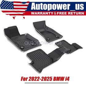 P2.tpejd268.h Soillar New Fits 2022 2023 2024 2025 Bmw I4 Waterproof Tpe Floor Mats Liner
