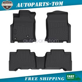 P2.tpejd27.h Soillar Tpe Floor Mats For Toyota 4runner 2003-2009 All Weather Liners Waterproof 2 Rows