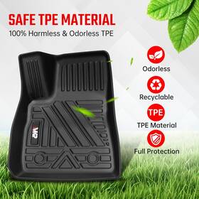 P2.tpejd279.h Soillar Tpe Floor Mat For Tesla Model 3 2023-2025