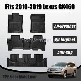 P2.tpejd304.h Soillar Tpe Floor Mats All Weather Fits 2010 2011 2012 2013 2014 Lexus Gx460 Liner