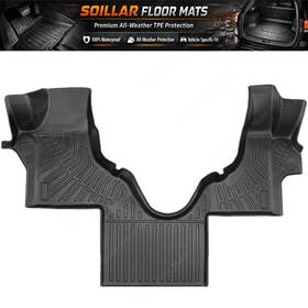P2.tpejd377.h Soillar Car Tpe 3d Floor Mats Liner Waterproof For 2005-2025 Ford Econoline All-weather