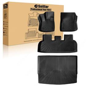 Soillar P2.tpejd385.h P2.tpejd687.h Tpe Floor Mats-trunk Cargo Liner For 2023-2024 Fisker Ocean Waterproof 4-door