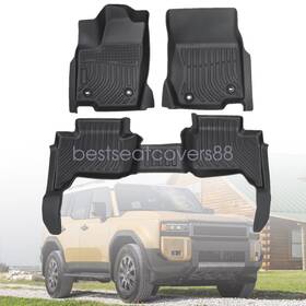 5-passengers Soillar P2.tpejd39.h Floor Mats Liner Tpe Fits 2024 2025 Toyota Land Cruiser Waterproof