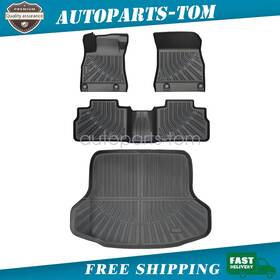 P2.tpejd575.h Soillar P2.tpejd393.h Fits 2020-2025 Nissan Sentra Tpe Floor Mats Liners And Rear Trunk Cargo Liner Set