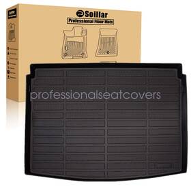 P2.tpejd401.h Soillar For 2021-2025 Ford Bronco Cargo Trunk Liner 3d Floor Mat Tpe All Weather Black