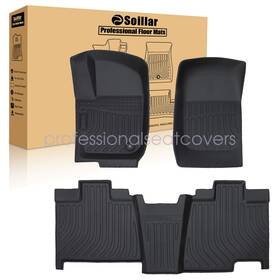 P2.tpejd408.h Soillar Fits 2006-2010 Ford Explorer And Mercury Mountaineer Tpe Floor Mats Liners Set New