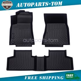 P2.tpejd46.h Soillar Tpe Floor Mats Fits Mercedez-benz Glb Class 2020-2025 All Weather Liners 2 Rows