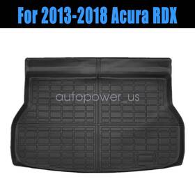P2.tpejd490.h Soillar Tpe All-weather Trunk Cargo Liner Floor Mat Fits 2013-2018 Acura Rdx Black New