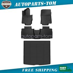 P2.tpejd50.h Soillar For 2020-2024 Mercedes-benz Gle C167 Tpe Floor Mats Liners And Trunk Cargo Liner