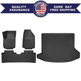 Soillar P2.tpejd507.h New Floor Mats Liner And Cargo Trunk Tpe For 2024 2025 2026 Chevy Equinox Ev