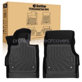 P2.tpejd513.h Soillar For 2020-2025 Chevrolet Corvette 2-door Tpe Front 1st Row Floor Mats Liners New