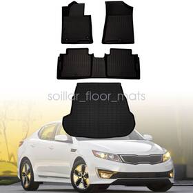 P2.tpejd331.h Soillar P2.tpejd539.h Tpe Floor Mats Liners/trunk Cargo Liner For 2011-2015 Kia Optima Waterproof New