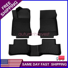 P2.tpejd55.h Soillar Floor Mats Liner Tpe Fits 2015-2020 Mercedes-benz Gla Class Replacement 2 Rows