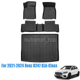 P2.tpejd579.h Soillar P2.tpejd562.h Floor Mats And Trunk Cargo Liner Full Cover Tpe For 2021-2024 Benz H247 Gla-class P2.tpejd579.h Soillar P2.tpejd562.h Floor Mats And Trunk Cargo Liner Full Cover Tpe For 2021-2024 Benz H247 Gla-class
