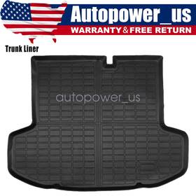 P2.tpejd572.h Soillar Tpe All-weather Rear Trunk Cargo Liner Floor Mat For 2024 2025 Nissan Versa New