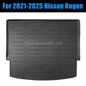 P2.tpejd574.h Soillar Tpe All-weather 3d Trunk Cargo Liner Floor Mat Fits 2021-2025 Nissan Rogue Black P2.tpejd574.h Soillar Tpe All-weather 3d Trunk Cargo Liner Floor Mat Fits 2021-2025 Nissan Rogue Black